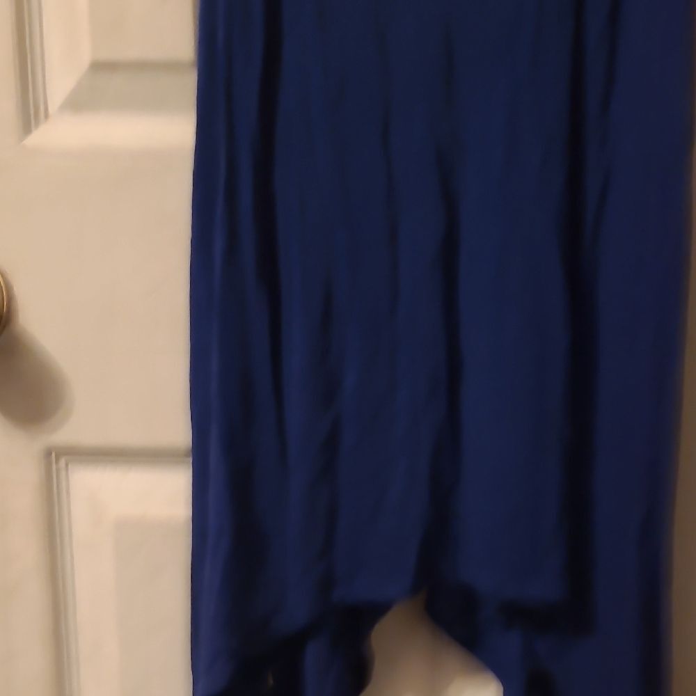Express Blue Backless Tank Top - Picture 5 of 11